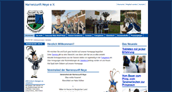 Desktop Screenshot of narrenzunft-neye.de